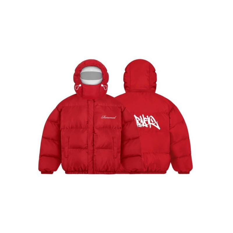 Unisex Y2K Streetwear Hooded Cotton Puffer