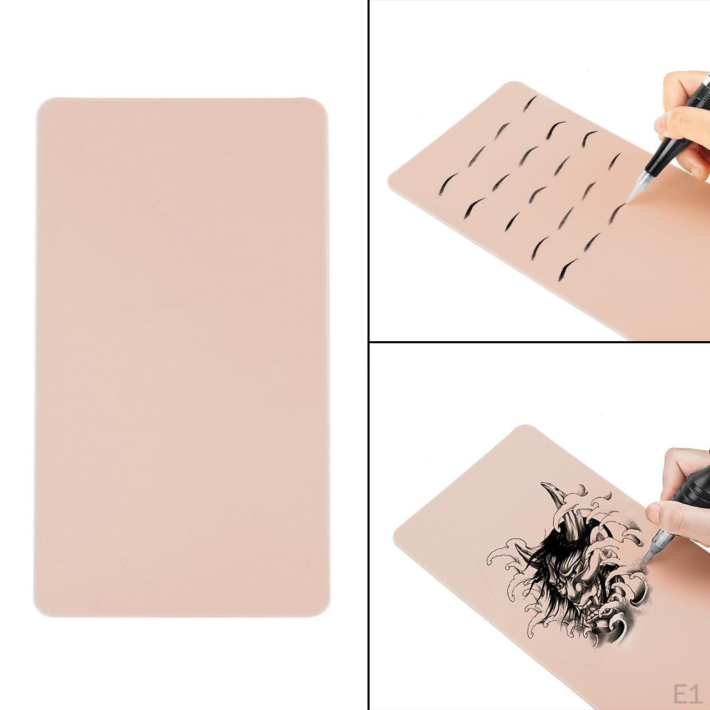 Blank Eyebrow Practice Skin Double Sided Training