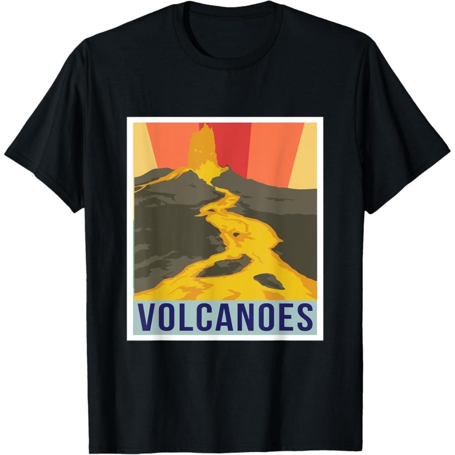 

National Park Souvenir Volcano Island Volcanoes Hawaii T-Shirt XXXXXL чорний