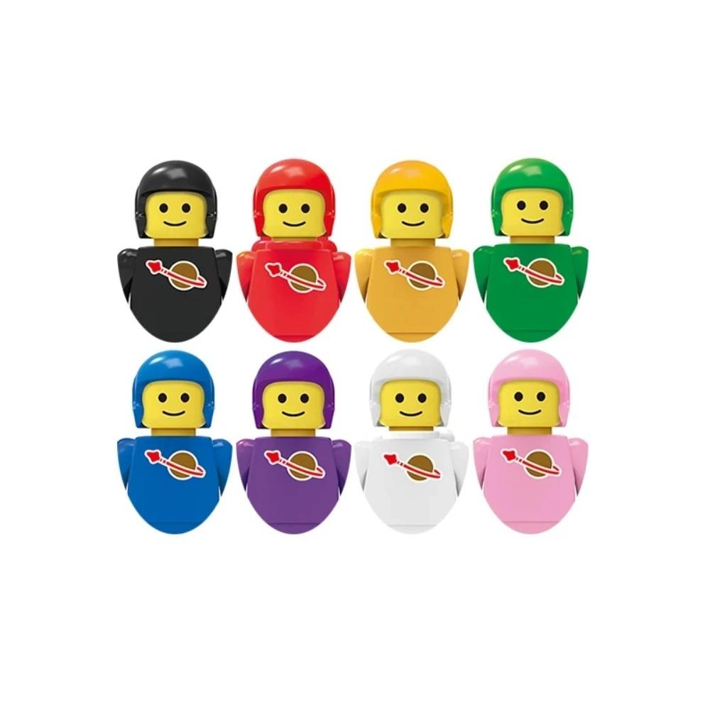 Stadsfiguren Actiefiguren Bouwstenen Politieagent Leraar Brandweerman Beroep Mini Figuur Poppen Stenen Set Kinderspeelgoed