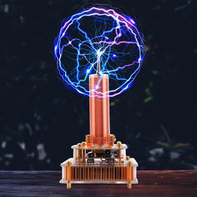 DC8-32V Tesla Wireless Transmission US/EU Plug Arc Plasma Speaker Wireless Transmission Wireless Lighting Perfect Gifts