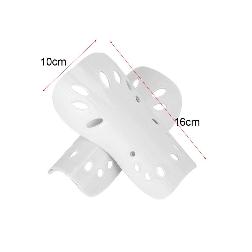 Comfortable Soccer Shin Guards Breathable Safety Shin Pads Durable Football Shin Pads  Adult adult-white