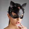 Sexy Leather Masks for Women Cosplay Masks Masquerade Party Props for Half Face Sex Toys Accessories SM Adult Game Toys Supplies