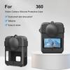 Silicone Protective Case for 360 Panoramic Sports Camera Dustproof Protective Cover Lens Cover Protective Sleeve