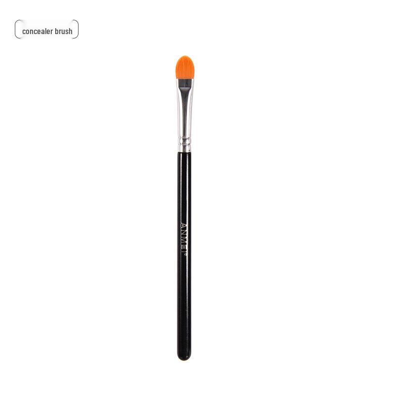 Eyeliner & Eyebrow Brush: Ultra-Thin Angled Flat Head with Fiber Bristles