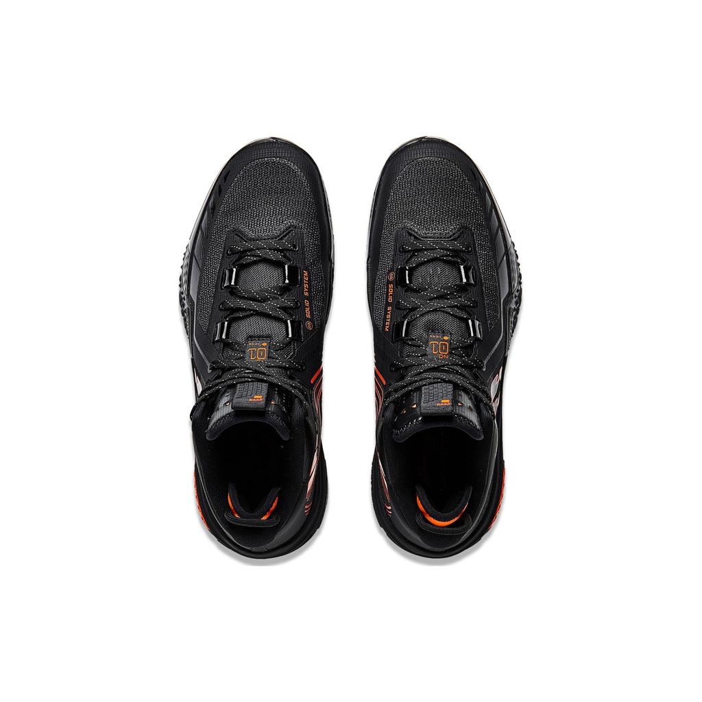 Li Ning Purgatory Cushioning Slip Resistant Breathable Lightweight Rebound High top ABFT035-13