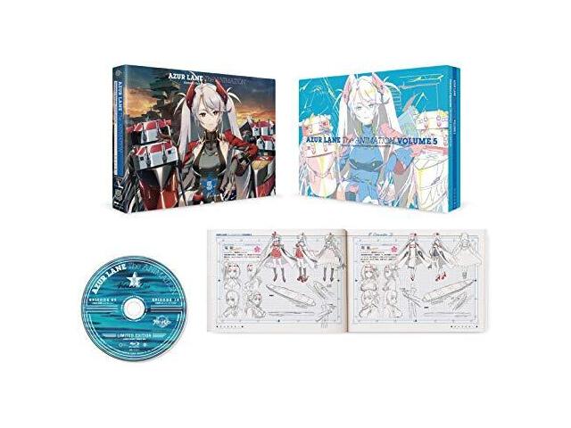 

Azur Lane Vol.5, первый ограниченный тираж, буклет Blu-ray TBR-29295D с анимацией, НОВИНКА