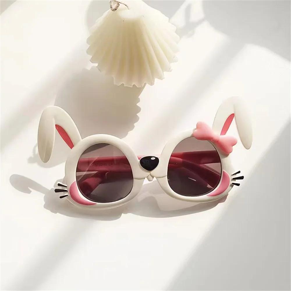 Kids Cute Rabbit Sunglasses Children Cartoon Bunny Sun Glasses Baby Photography Outdoor Party Eyewear