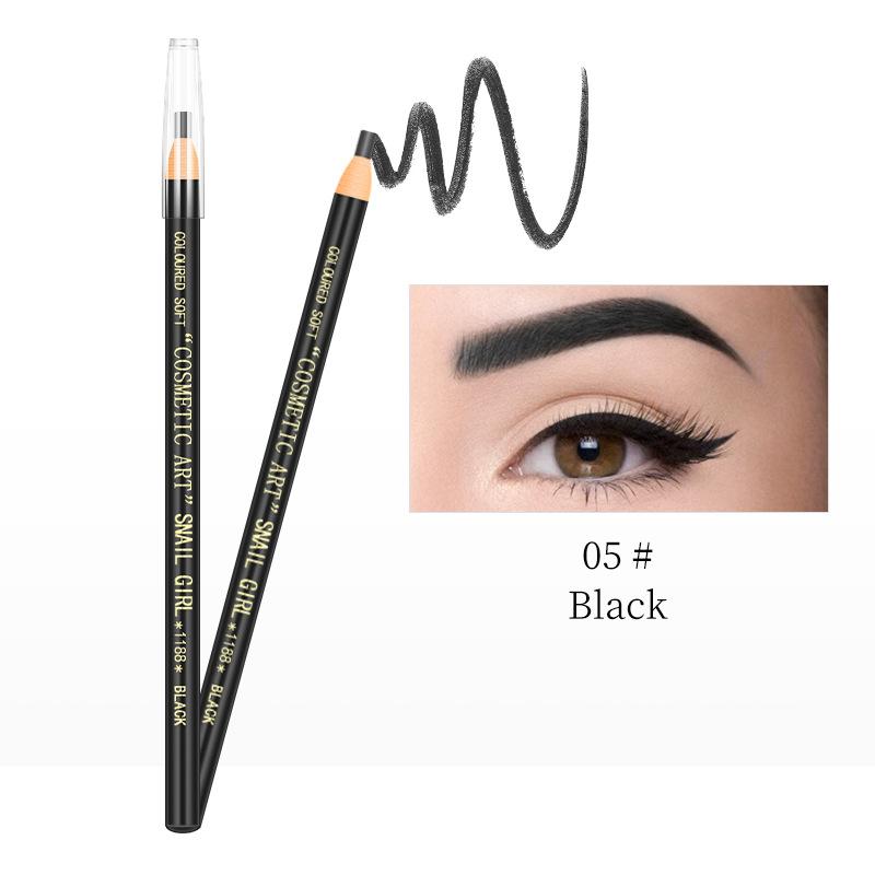 

Карандаш для бровей, подводка для глаз Hard Core Водостойкий, антиконопляный, не размазывается и не легко обесцвечивается Вышитый карандаш для бровей Upgraded 5 #1188 Black