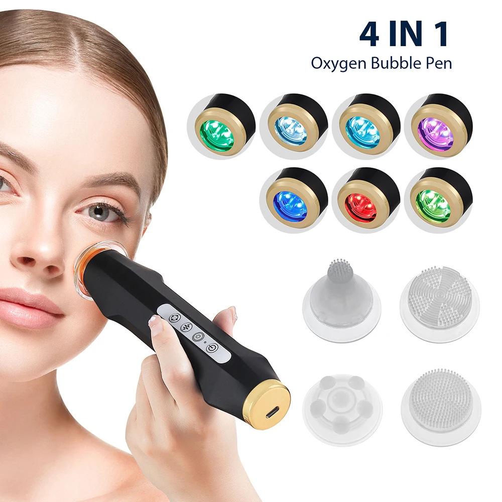 Portable Oxygenating Bubble Skin Rejuvenation Device for Home Use