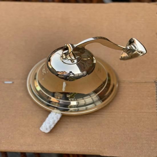 Engraved Brass Door Bell Nautical Home Decor Wedding, Anniversary, Office Decor Gift
