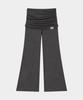 KISYNING Yoga Flow Foldover Pants (Charcoal)