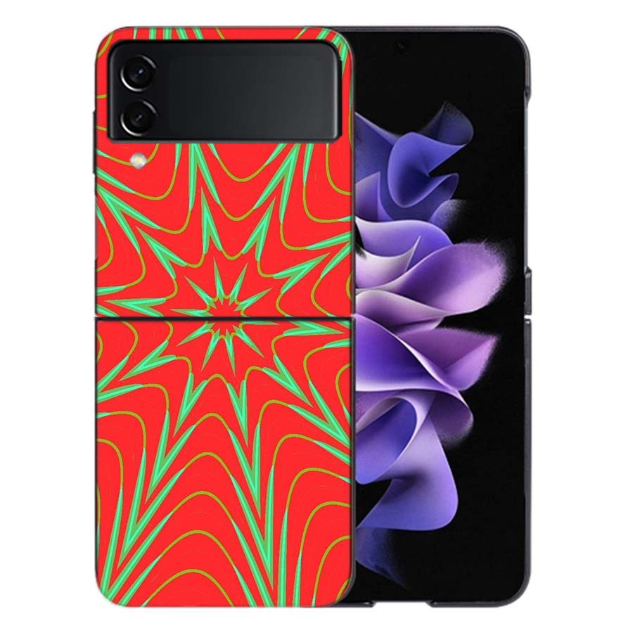 Chaotic Hypnosis Coque For Samsung Z Flip7 6 Galaxy Case Shockproof Z Flip5 Z Flip3 4 5G Hard Cover Phone TPU PC Hard Funda
