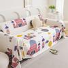 Living Room Sofa Mat Throw Blankets  Summer Ice Silk Sofa Towel Camping Picnic Blanket Cover Sofa Cover