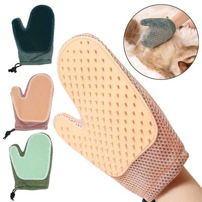 Cat Hair Glove & Fur Remover Glove, Dog Grooming Glove Brush for Shedding,Pet Hair Remover Mitt for Cleaner, Grooming Glove