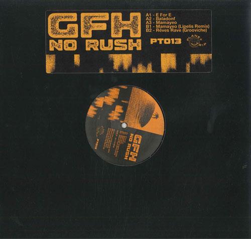 

12inch Record GFH - No Rush PT013 Planet Trip 2023 Australia Dance & Electronica