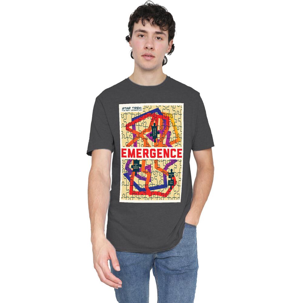 Star Trek Tng Season 7 Episode 23 T-Shirt S-3XL Charcoal XL