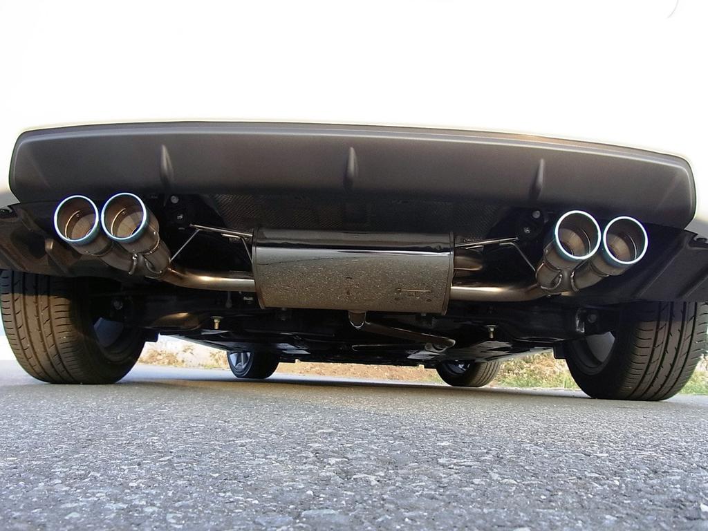 HKS Automobile Sports Muffler Liga Max Premium Lexus CT200h ZWA10 Vehicle Inspection Compatible Intake and Exhaust System Parts 32018-AT038