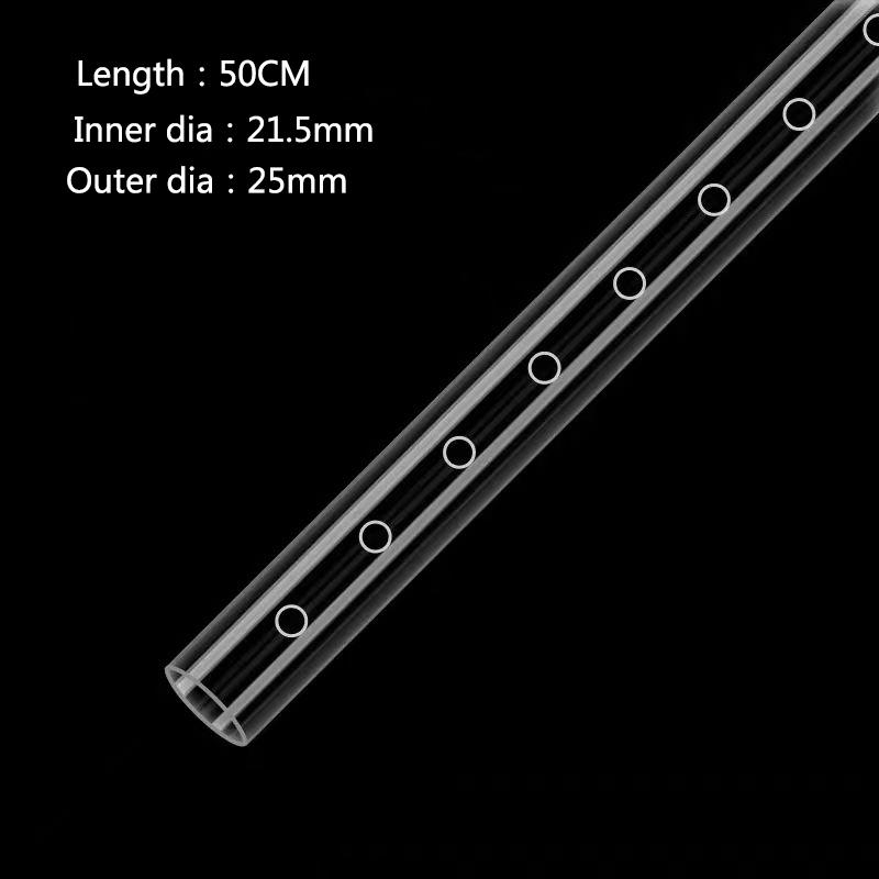 1Pcs High Transparent Aquarium Filter Rain Spray Bar Outflow Pipe Acrylic Rain Shower Outlet Tube  Fish Tank Filter Accessries