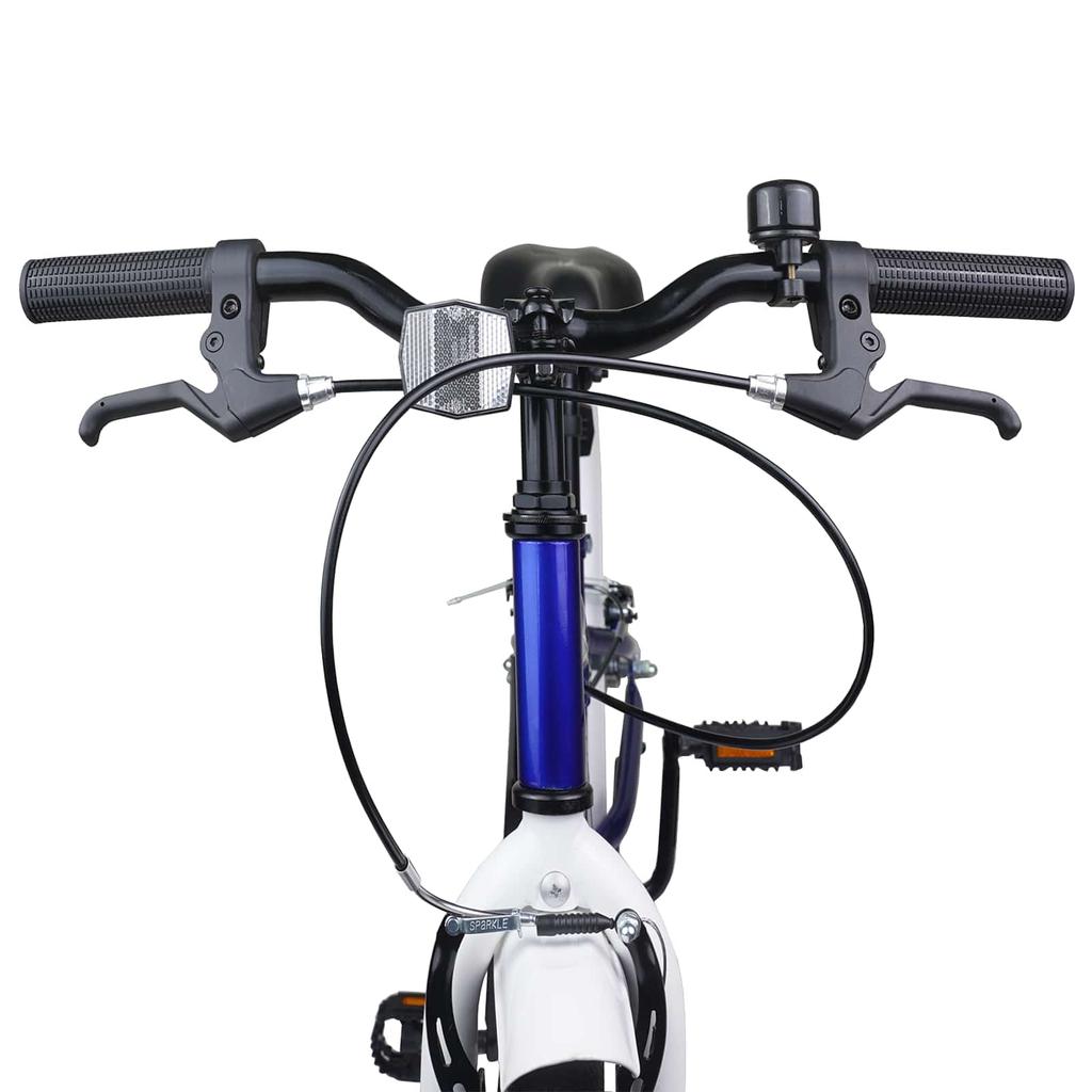 Kids  Bike 18 Inch for Ages 5 7 Blue & White