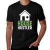 House Hustler Tshirt Basic Solid Color Short Sleeve Cotton Top Tshirt