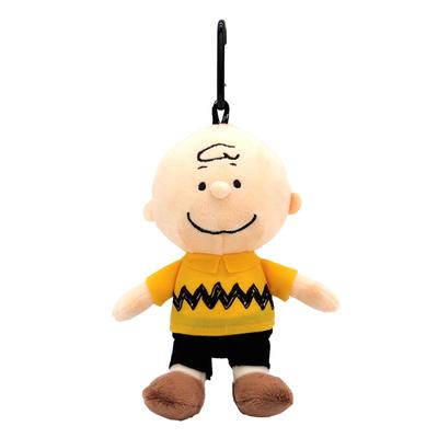 Nakajima Corporation Peanuts Snoopy Plüsch-Ökotasche Charlie Brown H18 xx D9cm 205599-24 B14,5