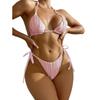 New Drawstring Strap Split Bikini Swimwear Bikini
