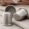 10 Pz/set Strumenti da Cucito Fai da Te Proteggi Dita Ditale da Cucito in Ottone Metallo Duro Antico Aghi Accessori da Cucito