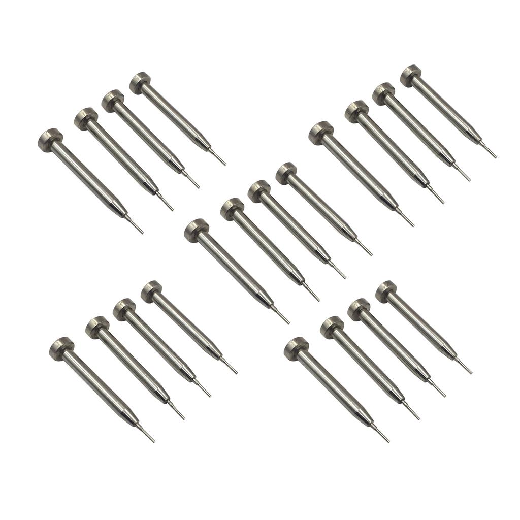 20Pcs/Lot Stainless Steel Watchband Link Pin Remover Tool 0.8mm Puncher Pin Parts For Watchband Adjust Removel Tools