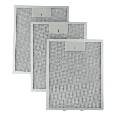 Practical Silver Cooker Hood Filter 310x250x9mm Special Decoration Versatile Use Easy Installation Easy To Clean