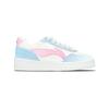 Li Ning Sourdough Slip Resistant Abrasion Resistant Low top Skateboard Shoes Women's Pink Blue AGCU112-6(Team1034-)