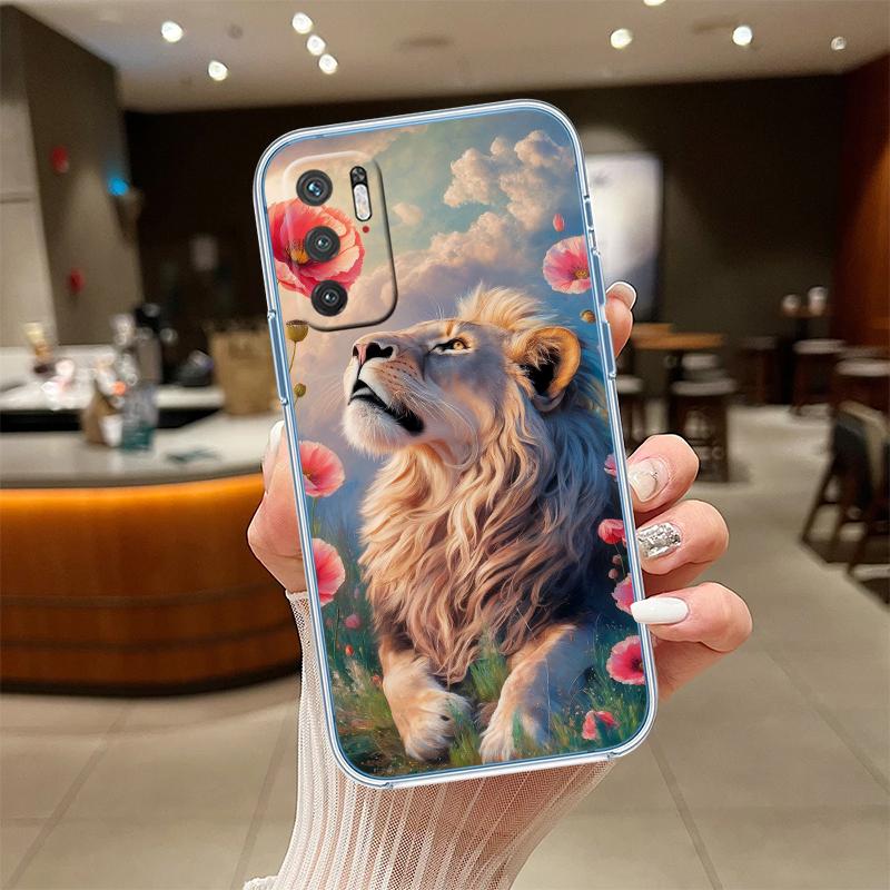 UP3 Animal Lion Phone Case for Motorola Moto E13 E15 E20 E22 E22I E22S E30 E32 E40 E7 E7I G Plus Power Play Stylus G22 G14