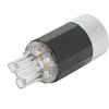 Monosaudio Pure Copper RhodiumPlated Power Plug HIFI Audio Connector Power Plug 100250V(F109R (Female) )