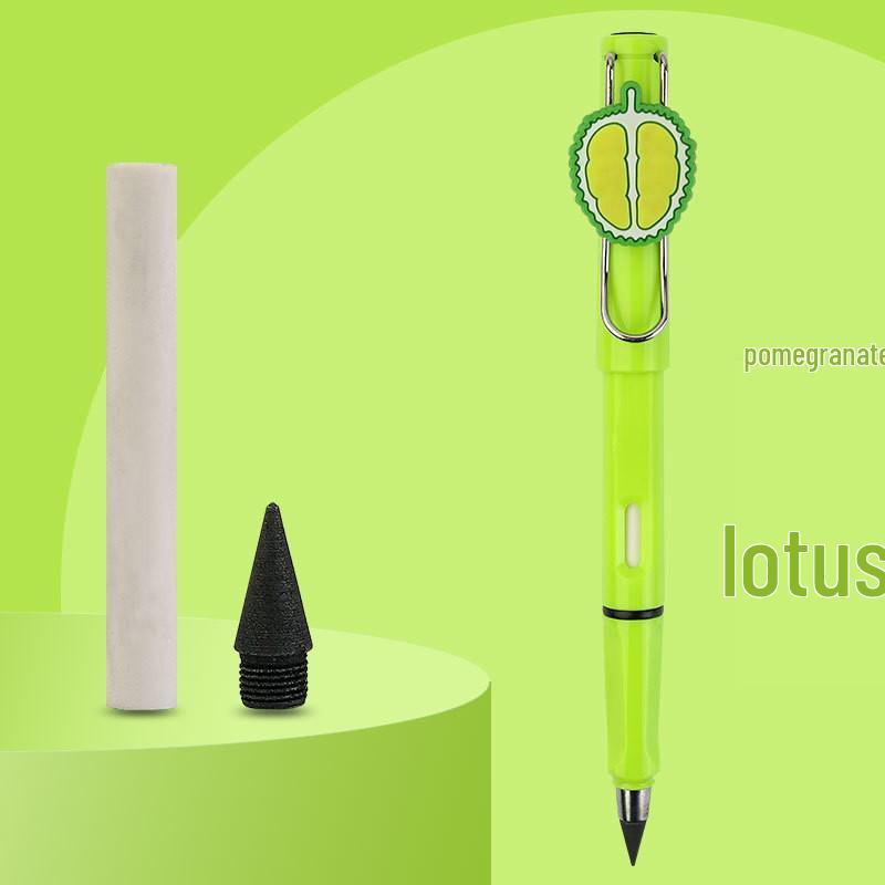 Black Tech Eternal Pencil: No Sharpening, No Ink, Break-Resistant Lead, Posture-Correcting Drawing Tool