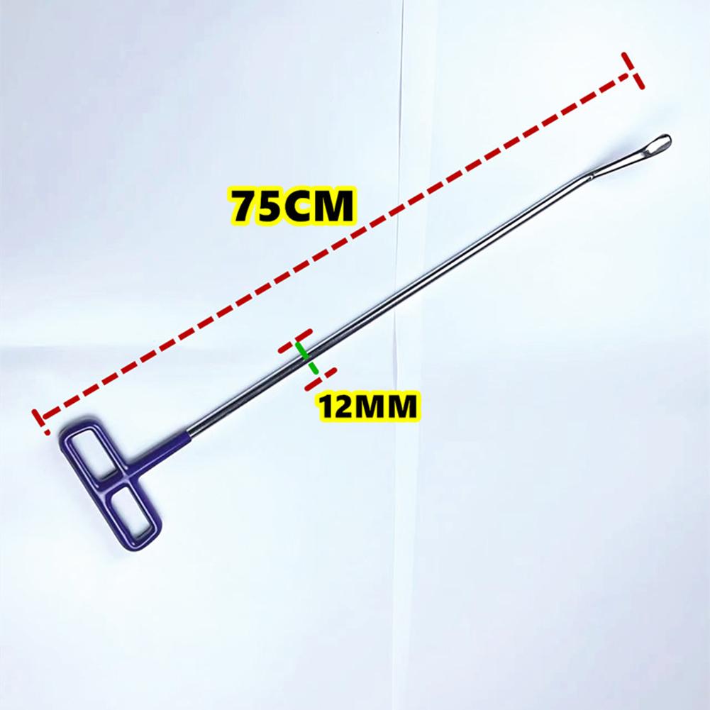 Push Rod Dent Repair Tools Paintless Hail Dent Removal Rods Puller With Anti-slip Handle Dent Removal Rod Acesssories