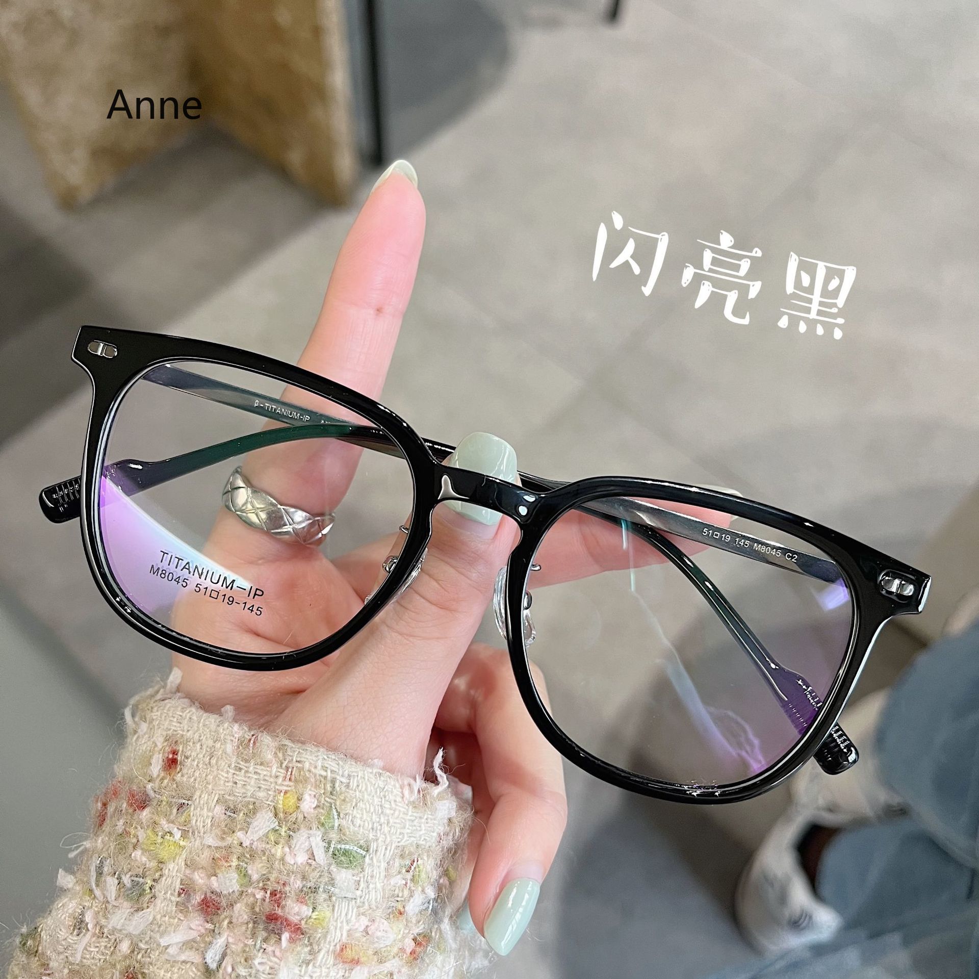 

Fashion Myopia Glasses Anti-blue light Nearsighted Glasses for Men Women Finished Optical Spectacle Eyeglasses Diopter 0