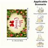 "Merry Christmas! Festive Greeting Card"Blanket Flannel Throw Blanket for Sofa, Bed, Travel, Camping, Office, Couch, Chair, And Bed Gift for