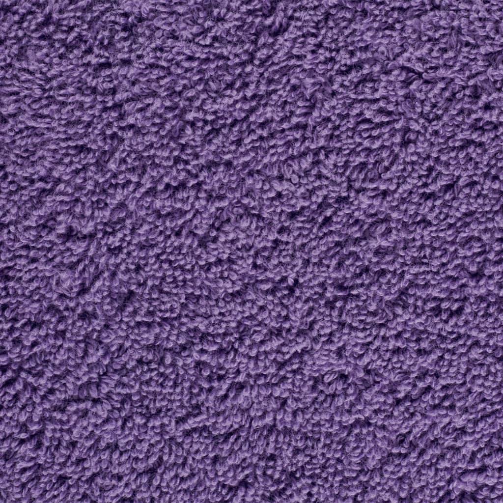 Vidaxl Ręczniki Premium Solund 10 Szt. Fioletowe, 70X140 Cm, 600 G/Cm²