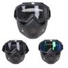 Motorcycle Accessories Helmet Face Cover Adjustable Detachable Goggles Head Protector Anti-UV Fog-proof Sand-proof Gifts for Men