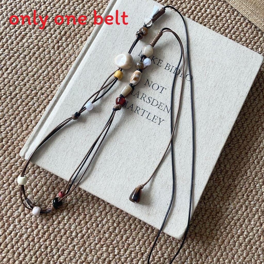 Boho Ethno Stil Lederkordel Taillengürtel Mit Perlen Design Für Damen