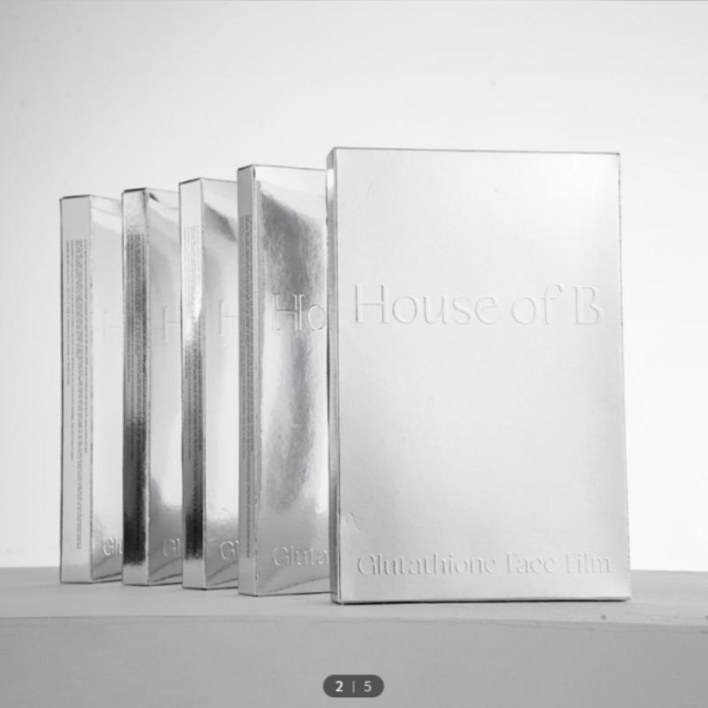 House of B Glutathione Face Film Mask 4 Sheets