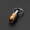 Golden Stainless Steel Quick-Change Extension Rod with 3 Slots & Keychain, 1/4 Batch Head Compatible