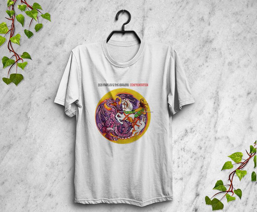 2001 BOB MARLEY amp; The WAILERS Confrontation Zion Rootswear Vintage T Shirt Unisex T-Shirt S