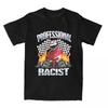 Clothing Harajuku Sleeve Women's Retro Style Professional Certified Racist Racing Meme T-Shirt