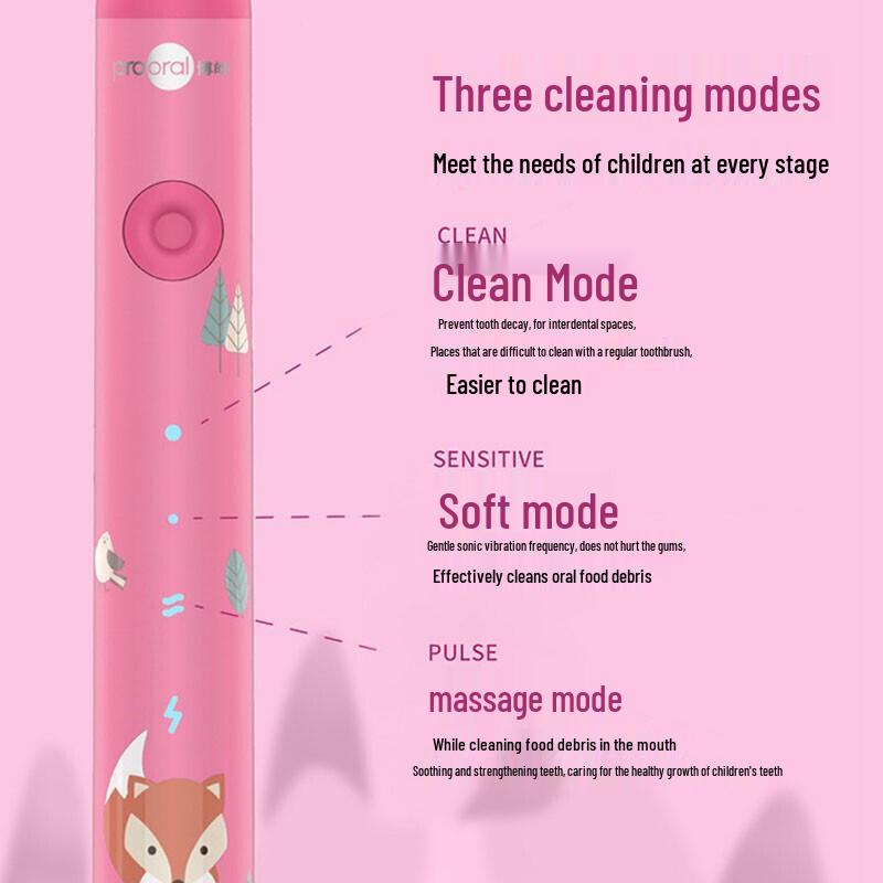 Prooral T29 Kids Sonic Electric Toothbrush