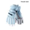 Windproof Skiing Gloves for Men Waterproof Sports Cycling Motocycle Gloves Thickened Touch-screen Snowboard Gloves Winter