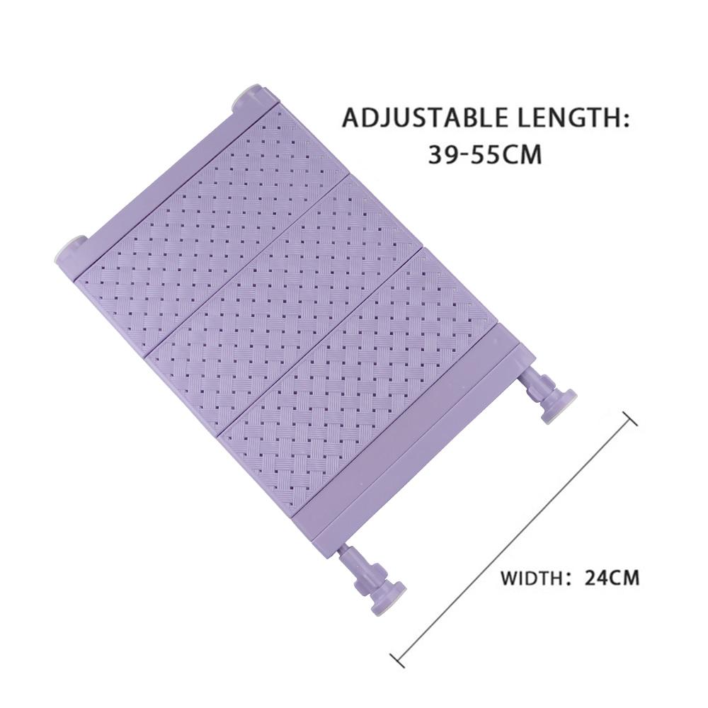 Adjustable Closet Shelf Organizer Kitchen Space Saving Storage Shelf Wall Mounted Kitchen Shelves