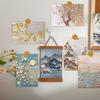 30 Sheets Oil Painting Style Card Postcards Message Cards Nordic Style Decorative Wall Stickers for Living Room