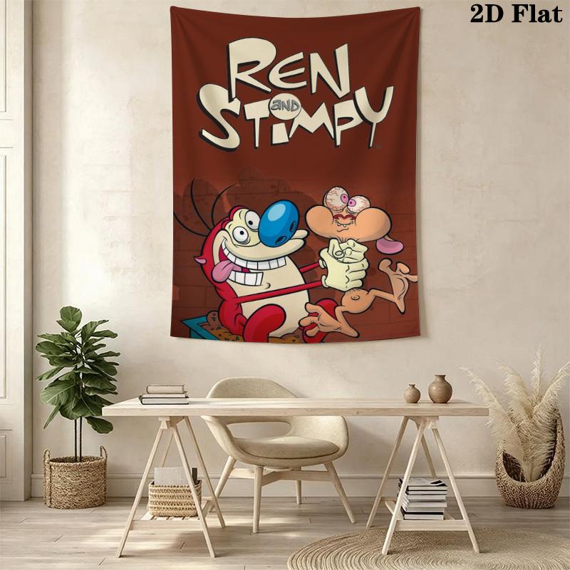 Big-Nosed Charming Cartoon Character Pattern Home Decor Tapestry, Wall Hanging, Decorative RV Wall Cloth.ZGT0914153
