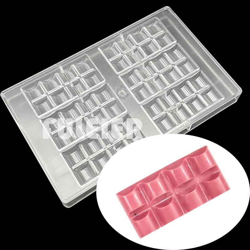 Chocolate Bar Mold Baking Confectionery Tools For Cake Decoration Pastry Polycarbonate Chocolate Mold